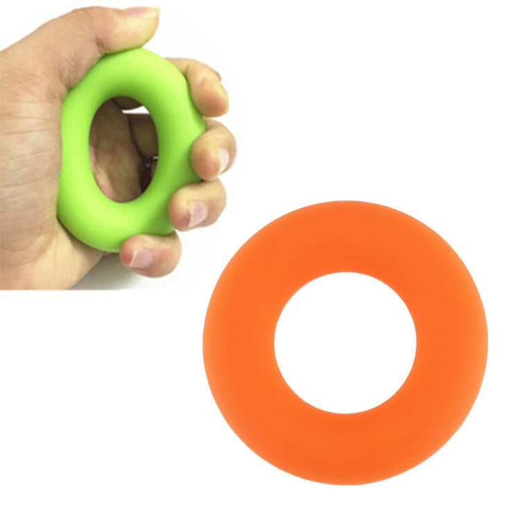 Silicone Grip Strength Finger Exercise Rehabilitation Silicone Ring, Silicone Grip (Green (30lb)), Silicone Grip (Blue (40lb)), Silicone Grip (Orange (50lb)) – Durable Build, Easy to Use Silicone Grip (Orange (50lb)) Orange (50lb)