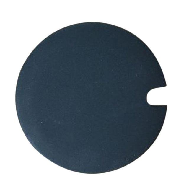 5 PCS Creative Cup Lids Food-grade Silicone Cup Cover Heat-resistant Safe Healthy Silicone Lid with Gap Black