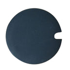 5 PCS Creative Cup Lids Food-grade Silicone Cup Cover Heat-resistant Safe Healthy Silicone Lid with Gap Black