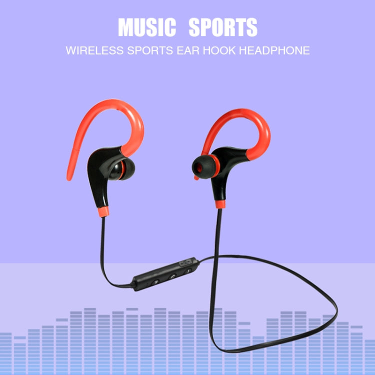 Bluetooth Earphones – AiWei BT-01 Wireless Bluetooth Earphone with Microphone Hook Sports...