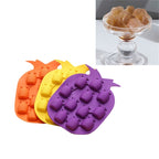 5 PCS Pineapple Creative Silicone Ice Tray Ice Maker Ice Mold, Random Color Delivery, Pineapple Ice Maker Pineapple Ice Maker
