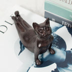 Yoga Cat Animal Figurine Home Decoration Crafts Upper Dog