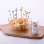 Creative Animal Cartoon Fruit Cake Fork Sign, Random Color Delivery Default Title