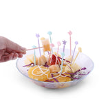 Creative Animal Cartoon Fruit Cake Fork Sign, Random Color Delivery