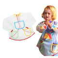 Drawing Waterproof Anti-dirty Transparent Apron for Children, Transparent Apron Transparent Apron