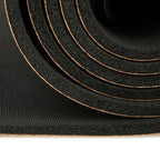 183X68cm Natural Cork TPE Yoga Mat Fitness Mats Pilates Non-slip Yoga Mats, TPE Mat Beige