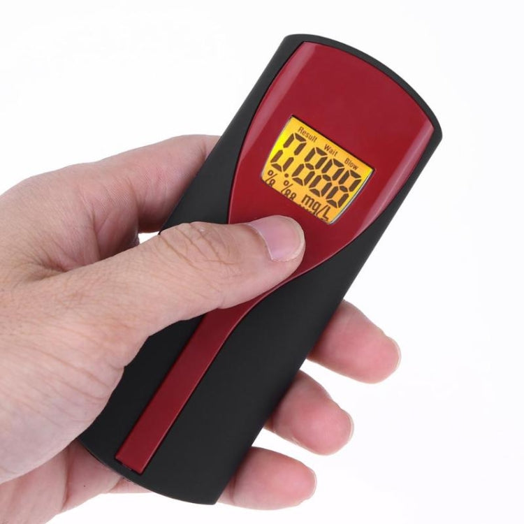 W637 Digital Breath Alcohol Tester Easy Use Breathalyzer Alcohol Meter Analyzer Detector with LCD Display