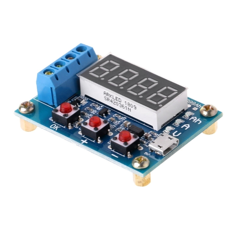 ZB2L3 Battery Capacity Tester 1.2-12V 18650 Li-ion Lithium Lead-acid Battery Capacity Meter Discharge Tester Analyzer, ZB2L3 Battery Capacity Tester – Durable Build, Easy to Use