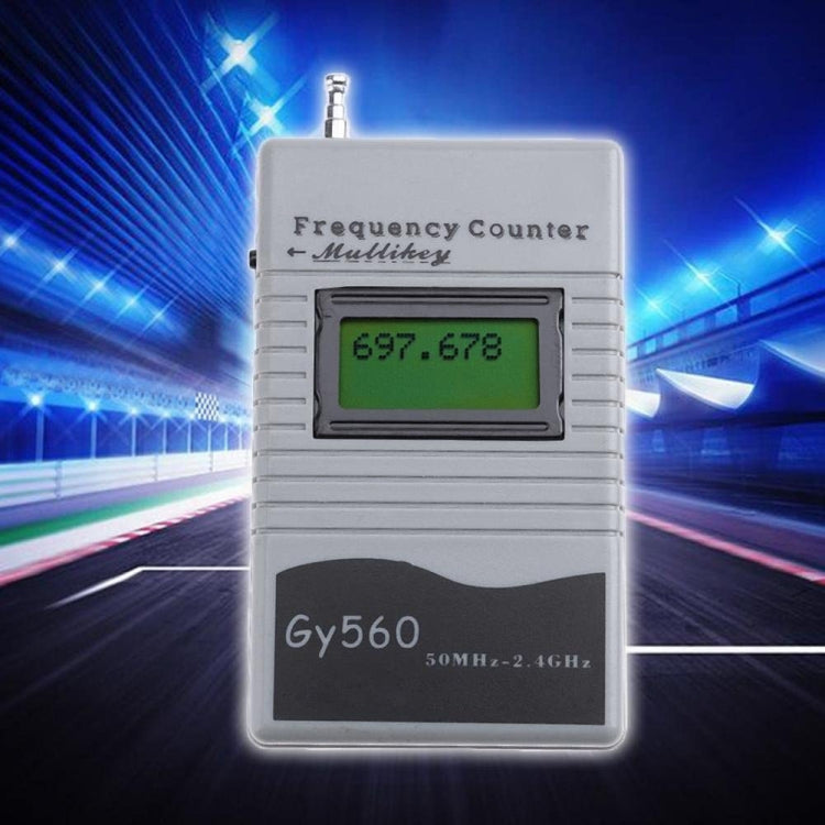 GY560 Portable Handheld Frequency Meter Walkie-talkie Frequency Measurement Tool