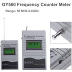 GY560 Portable Handheld Frequency Meter Walkie-talkie Frequency Measurement Tool