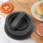 LsCook Hamburger Meat Press Tool Patty Maker Mold Cutlet, 2PCS Black 2PCS Black
