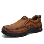 Comfortable and Breathable Non-Slip Set Feet Outdoor Hiking Sneakers Formal Shoes for Men, 47, 48 47 Brown