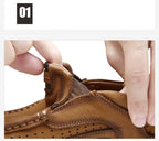 Comfortable and Breathable Non-Slip Set Feet Outdoor Hiking Sneakers Formal Shoes for Men, 47, 48