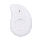 Smart Mini GPS Tracker With Battery Anti-Lost Waterproof Bluetooth Tracer Keys Wallet Bag Kids Trackers Finder Equipments White