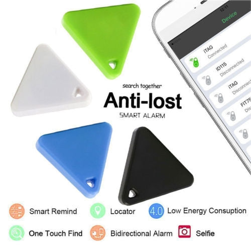 Pet Child Wallet Alarm Key Finder Mini Tag Smart Tracker Bluetooth Locator Alarm Auto Car Pets Kids Motorcycle Trackers – Bluetooth