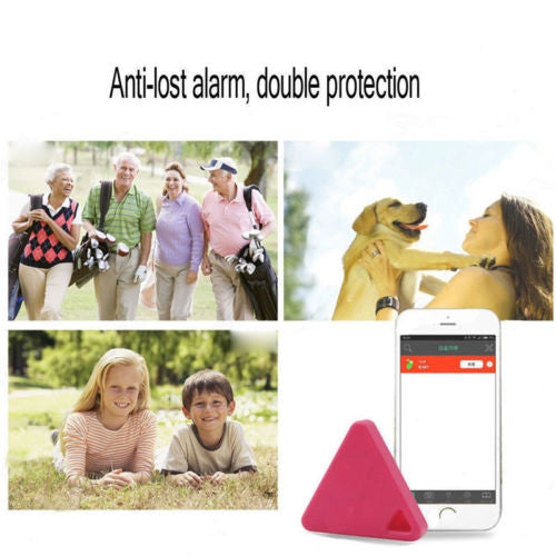 Pet Child Wallet Alarm Key Finder Mini Tag Smart Tracker Bluetooth Locator Alarm Auto Car Pets Kids Motorcycle Trackers – Bluetooth