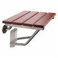 Folding Solid Wood Wall Mounted Relaxation Shower Chair, F Fype Folding Solid Chair F Fype Folding Solid Chair