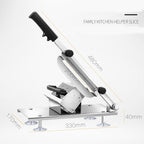 Alloy Stainless Steel Household Manual Thickness Adjustable Meat Vegetables Slicer Meat Slicing Machine, Meat Slicing Machine
