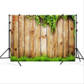 2.1m x 1.5m Flower Vine Vintage Wooden Board for Children Photographing Photography Background Cloth, Flower Vine Flower Vine
