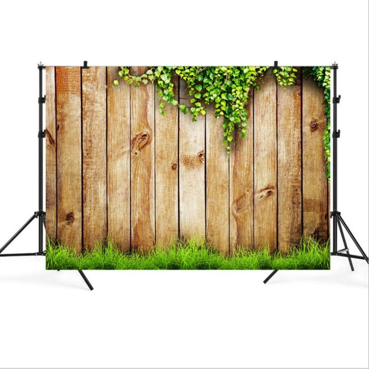 2.1m x 1.5m Flower Vine Vintage Wooden Board for Children Photographing Photography Background Cloth, Flower Vine Flower Vine
