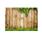 2.1m x 1.5m Flower Vine Vintage Wooden Board for Children Photographing Photography Background Cloth, Flower Vine