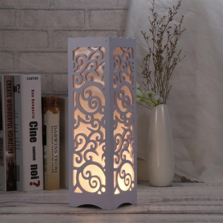 Simple Modern Hollow Carved Creative Energy-saving LED Night Light Bedroom Study Decorative Table Lamp – Durable Build, Easy to Use Default Title