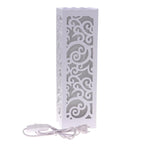 Simple Modern Hollow Carved Creative Energy-saving LED Night Light Bedroom Study Decorative Table Lamp – Durable Build, Easy to Use
