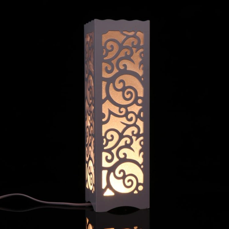 Simple Modern Hollow Carved Creative Energy-saving LED Night Light Bedroom Study Decorative Table Lamp – Durable Build, Easy to Use