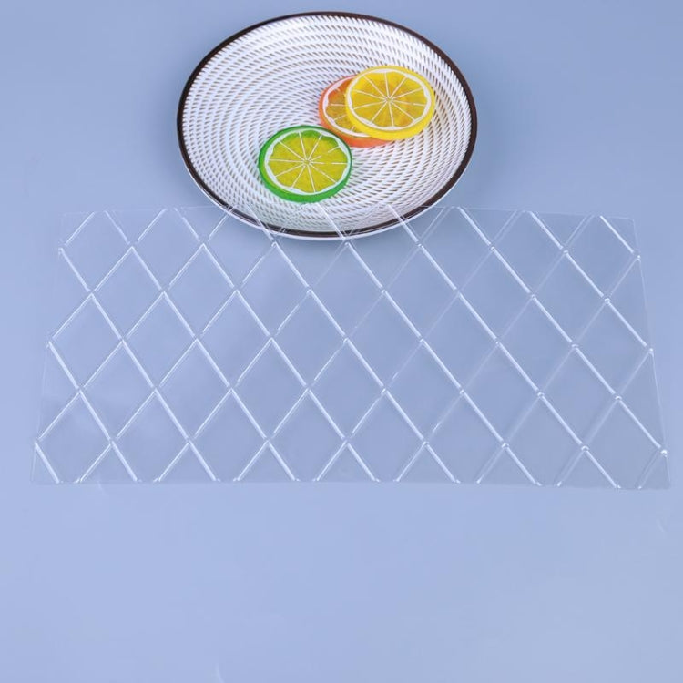 2 Sets DIY Cake Mold Wexture Fondant Printing Mold, Plaid pattern, Roll rattan – Durable Build, Easy to Use