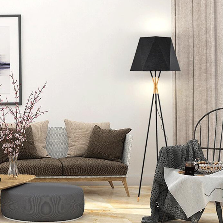 Creative Simple Three-legged Floor Lamp Living Room Bedroom Model Room Light Decorative Light, White Light, Warm White White Light