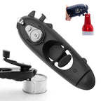 8 in 1 Stainless Steel Multifunctional Hand-canned Bottle Opener Black