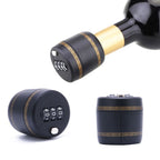 Red Wine Bottle Code Lock Bottle Cap Lock, Red Wine Bottle Stopper Red Wine Bottle Stopper