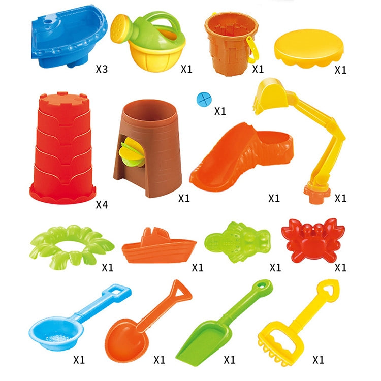 Outdoor Sandy Beach Table Toys Set for Kids, Beach Table(Tree and Round Table), Beach Table(Dolphin and Round Table), Beach Table(Tree and Square Table), Beach Table(Dolphin and Square Table) – Durable Build, Easy to Use