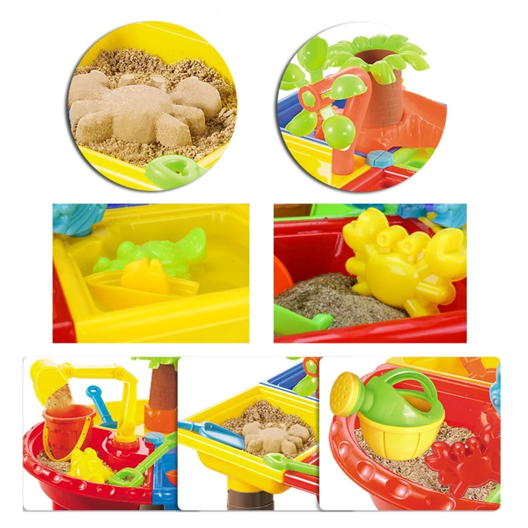 Outdoor Sandy Beach Table Toys Set for Kids, Beach Table(Tree and Round Table), Beach Table(Dolphin and Round Table), Beach Table(Tree and Square Table), Beach Table(Dolphin and Square Table) – Durable Build, Easy to Use
