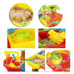Outdoor Sandy Beach Table Toys Set for Kids, Beach Table(Tree and Round Table), Beach Table(Dolphin and Round Table), Beach Table(Tree and Square Table), Beach Table(Dolphin and Square Table) – Durable Build, Easy to Use