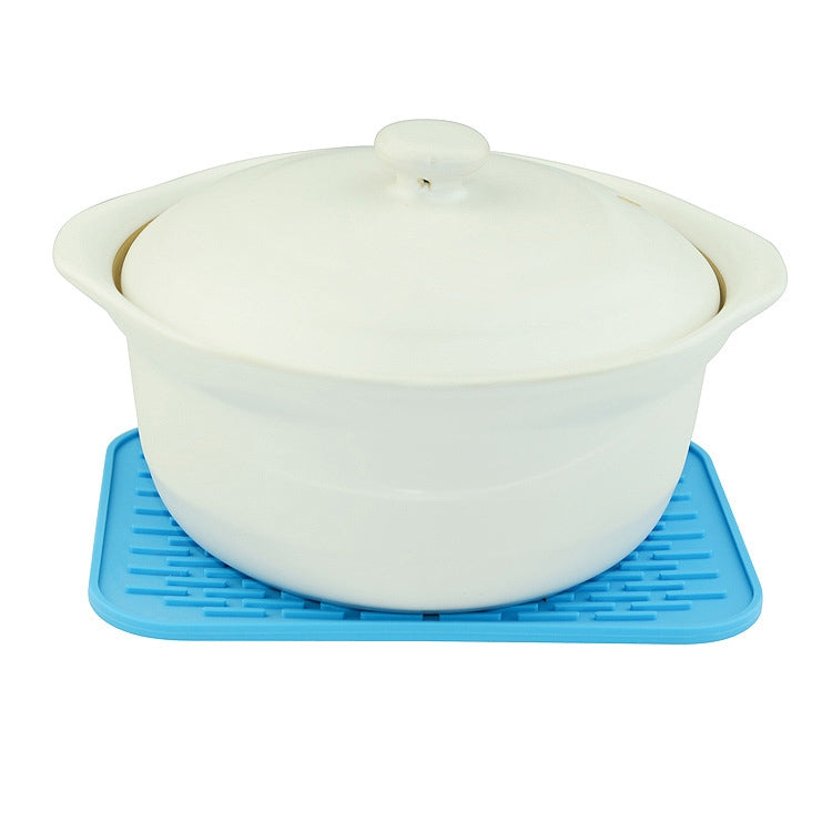 Thicken Colorful Silicone Insulation Mat European Anti-burning Pot Pad Table Waterproof Phone Pad