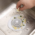 Silicone Kitchen Sink Strainer Bathroom Hair Catcher, Hair Catcher Hair Catcher White