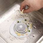 Silicone Kitchen Sink Strainer Bathroom Hair Catcher, Hair Catcher Hair Catcher White