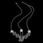 Silver Vintage Tassel Hair Jewelry Metal Coin Headband Long Punk Head Chain Piece Forehead Headpiece
