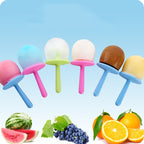 Mini DIY Creative Popsicle Mould Environmentally Friendly Silicone Ice Cube Ice Cream Mould, Rectangular