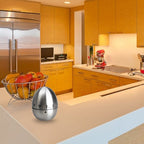 Mechanical Egg Kitchen Cooking Timer Alarm 60 Minutes Stainless Steel Kitchen Tools, Mechanical Egg Timer