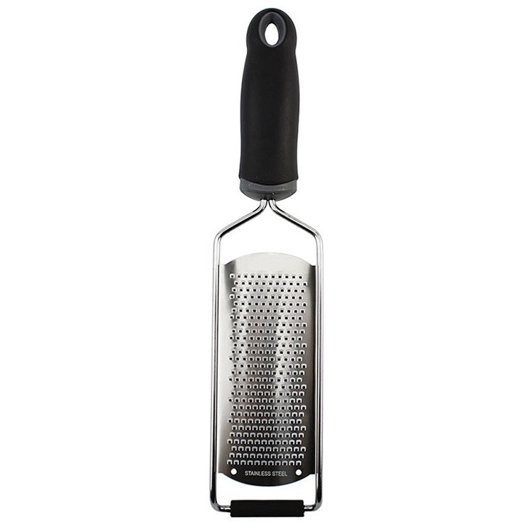 Cheese Grater Stainless Steel Blade Cheese Slicer Lemon Grater Chocolate Scraping Planer with Protective Cover, Cheese Grater (Black) Cheese Grater (Black) Black