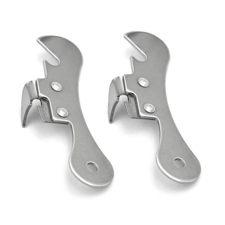 2 PCS Stainless Steel Bottle Opener Can Opener Multifunctional Kitchen Tool, Stainless Steel Bottle Opener Stainless Steel Bottle Opener