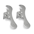 2 PCS Stainless Steel Bottle Opener Can Opener Multifunctional Kitchen Tool, Stainless Steel Bottle Opener Stainless Steel Bottle Opener
