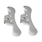 2 PCS Stainless Steel Bottle Opener Can Opener Multifunctional Kitchen Tool, Stainless Steel Bottle Opener Stainless Steel Bottle Opener