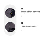 Women Vintage Round Frame Gradient Shades Sun Glasses, Transparent, Black Gray, Orange, Silver, Yellow, Pink, Black and Pink