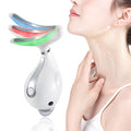 Electric Dolphin Neck Massager Wrinkle Removal Handheld Vibration Neck Face Massage Beauty Instrument Tool Default Title