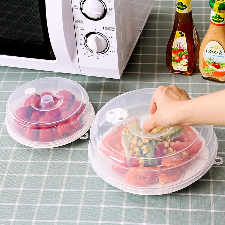Kitchen Transparent Refrigerator Fresh-keeping Sealed Lid Microwave Oven Heating Lid Stackable Fresh Bowl Lid, Small, Large