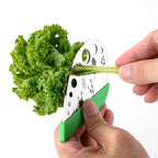 Creative 9-hole Vanilla Cutter Multi-function Stainless Steel Vanilla Peeler Stripper, Vanilla Cutter