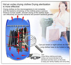 Foldable Free Installation Portable Household Mini Clothes Dryer, Mini Clothes Dryer